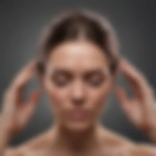 Illustration depicting the different subtypes of migraines