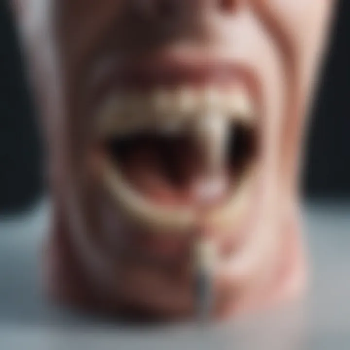 Visual representation of the root canal procedure step-by-step.