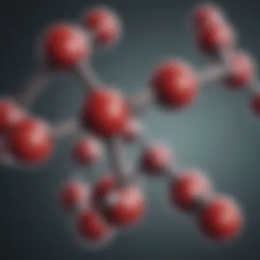 Chemical structure of acetaminophen