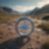 A serene landscape symbolizing mental peace