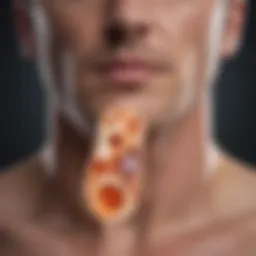 Diagram illustrating the differences between asthma and COPD