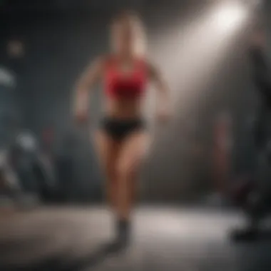 Cardiovascular Exercise with Heart Rate Focus Cardio workout highlighting heart rate monitoring
