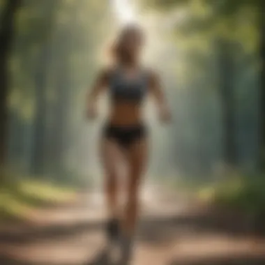 Engaging Outdoor Exercise Routine Dynamic outdoor workout session