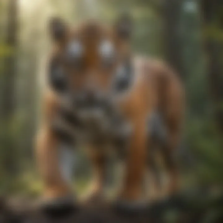 Graphical representation of policy frameworks aimed at tiger conservation.