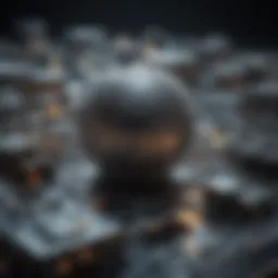 An intricate representation of cryptographic algorithms
