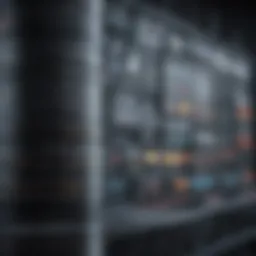 Visual representation of database architecture