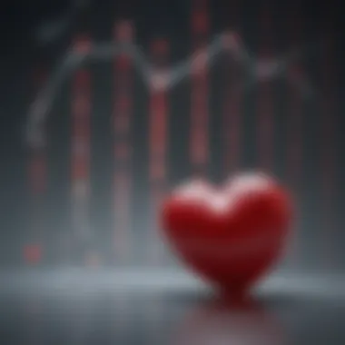 LDL Levels and Heart Disease Risk Correlation Graph showing LDL levels and heart disease risk