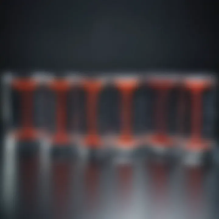 Various types of electrophoresis techniques used in laboratories