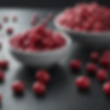 Comparison of Cranberry Products Comparison of cranberry products