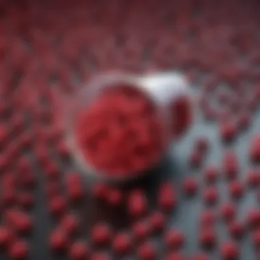 Effectiveness of Cranberry Supplements Graph showing the effectiveness of cranberry supplements