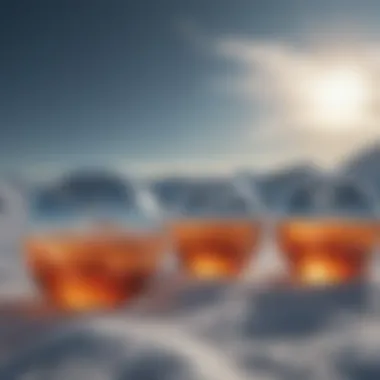 Rising Global Temperatures Visual representation of rising global temperatures over the decades