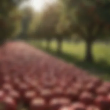 Effective Management in Apple Orchards Healthy apple orchard showcasing effective management strategies