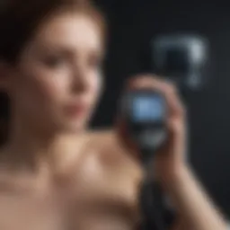 Ultrasound equipment showcasing biometry technology in a clinical setting