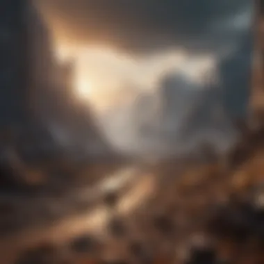 Visual representation of major extinction events in Earth's history