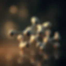 Illustration of sertraline molecular structure