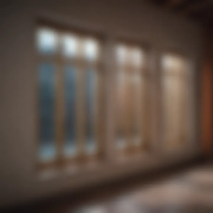 Comparison of traditional and heat-reflective windows in terms of thermal performance.