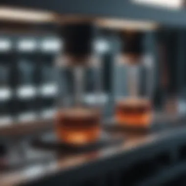 Laboratory Experiment Utilizing Eight Well Slides Laboratory setup showcasing the use of eight well chamber slides