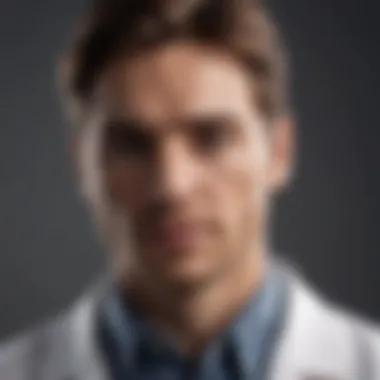 Emerging Research on Nutrition and Serotonin Researcher analyzing data on the effects of nutrition on serotonin levels