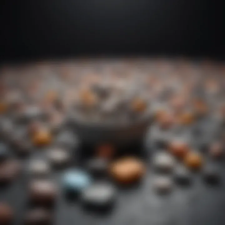 Data visualization illustrating the categorization of social aggregates