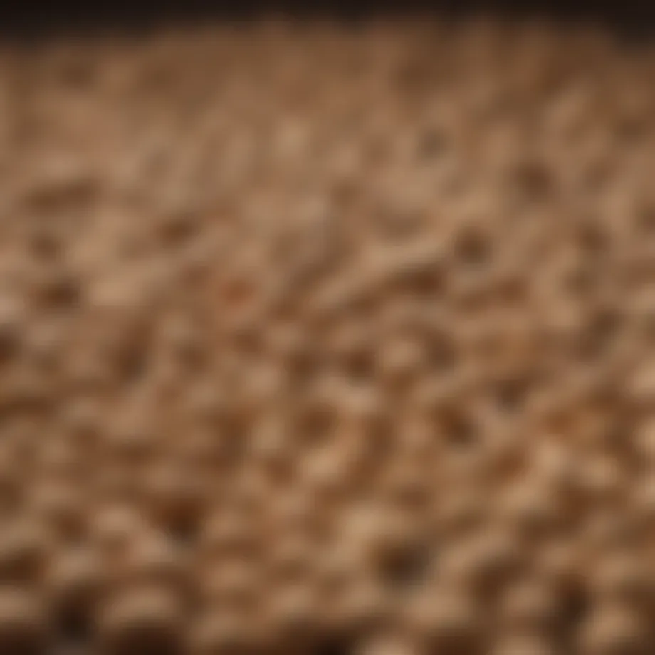 Close-up of soybeans highlighting their nutritional profile