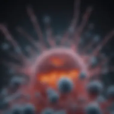 Probiotics and Immune Function Enhancement Visual representation of immune function enhancement through probiotics