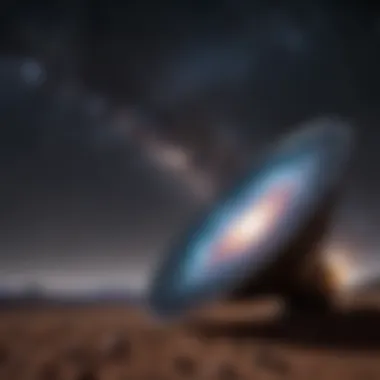 The Mysteries of Distant Galaxies An artist's interpretation of a distant galaxy