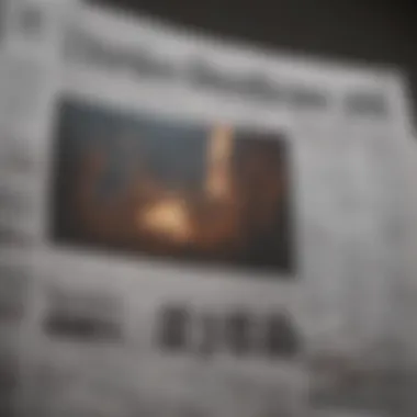Engaging Newspaper Article Example An engaging newspaper article showcasing scientific research