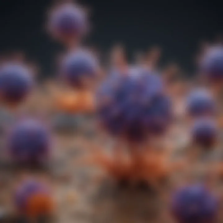 Visual representation of inflammasome types and their functions