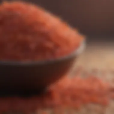 Antioxidants in Red Rice Extract Illustration of antioxidant molecules showcasing the health benefits of red rice extract