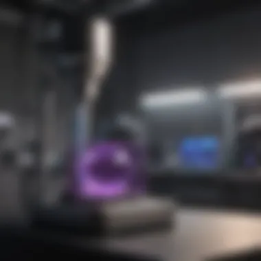 Advanced Ultraviolet Detection Technology Modern UV detection equipment in a laboratory setting