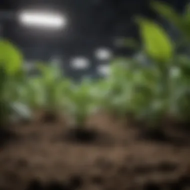 Technology in Plant Health Monitoring Innovative technology monitoring the health of young plants