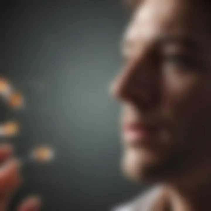 Conceptual image representing mental health treatment
