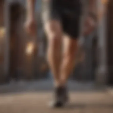 Gait Instability in Aging Visual representation of gait instability in an aging individual