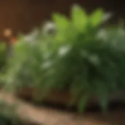 Fresh herbs known for immune support