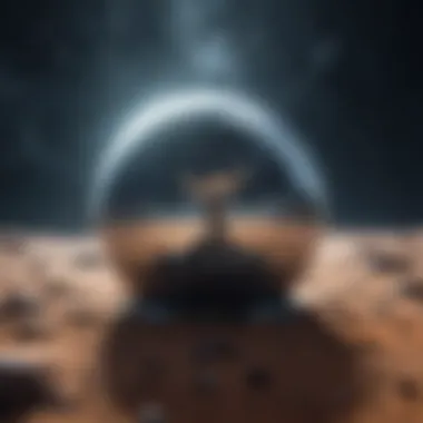 Representation of international collaborations in space