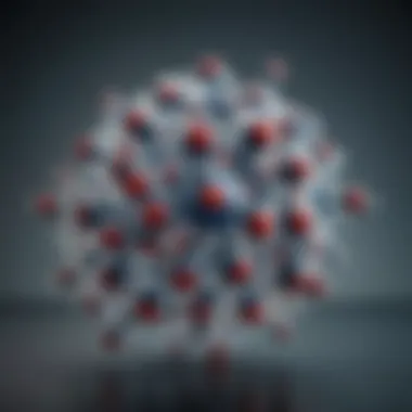 Molecular Structure of Cyclosporine Illustration of cyclosporine molecular structure