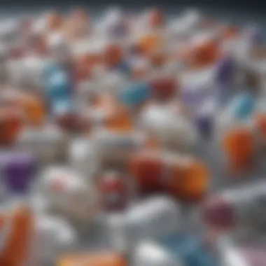 Visual representation of various asthma medications