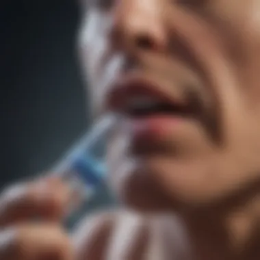 Diagram illustrating the classification of asthma severity