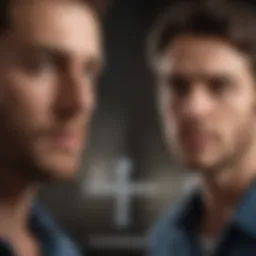 Detailed diagram showcasing types of paternity tests