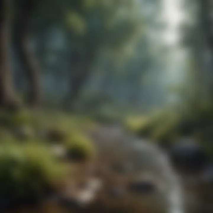 Diverse ecosystems affected by climate change