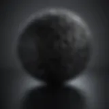 Structural Representation of Spherical Carbon Adsorbent