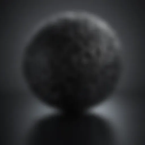 Structural Representation of Spherical Carbon Adsorbent