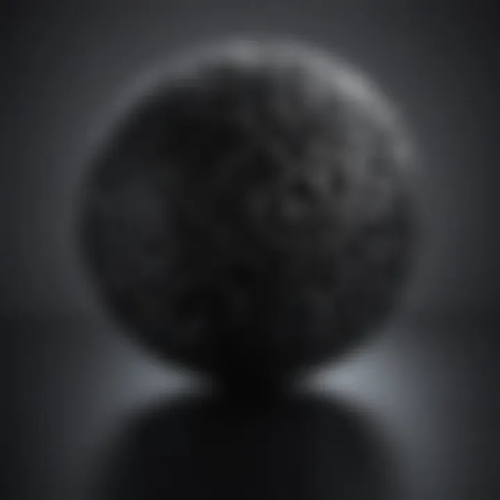 Structural Representation of Spherical Carbon Adsorbent
