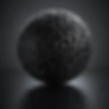 Structural Representation of Spherical Carbon Adsorbent Structural Representation of Spherical Carbon Adsorbent