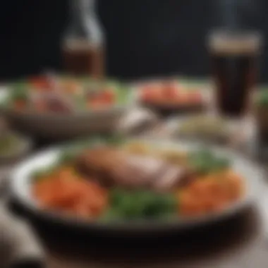 Nutrient-Dense Meal with Lean Protein and Vegetables Nutrient-dense meal with lean protein and vegetables