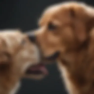 Neurobiology of Canine Companionship A scientific illustration of the neurobiological effects of interacting with dogs.