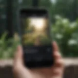 Eco-friendly mobile application interface
