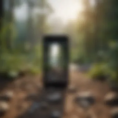 Visual Representation of Sustainable Practices Visual representation of sustainable practices through apps