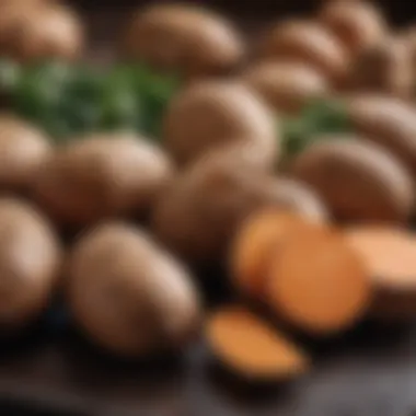 Research Insights on Yams Infographic summarizing research findings on yams and menopause