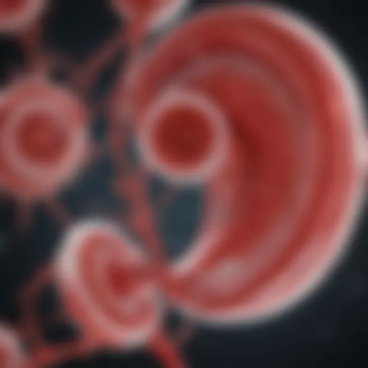 Diagram illustrating platelet activation mechanisms
